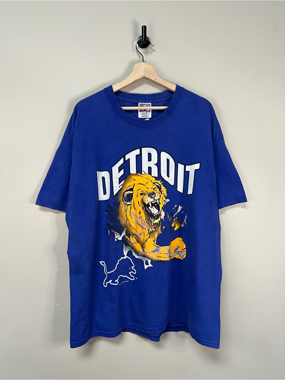 Vintage Detroit Lions Football T Shirt